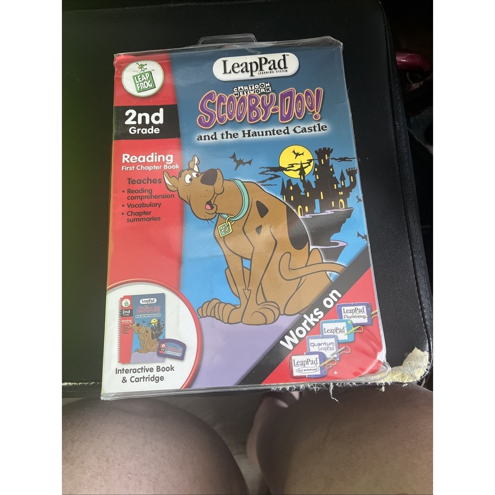 Leap Frog LeapPad Scooby Doo and the Haunted Castle Book & Cartridge Game